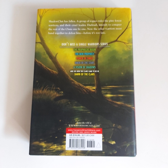 Warriors: A Vision of Shadows #3: Shattered Sky book - Picture 3 of 4